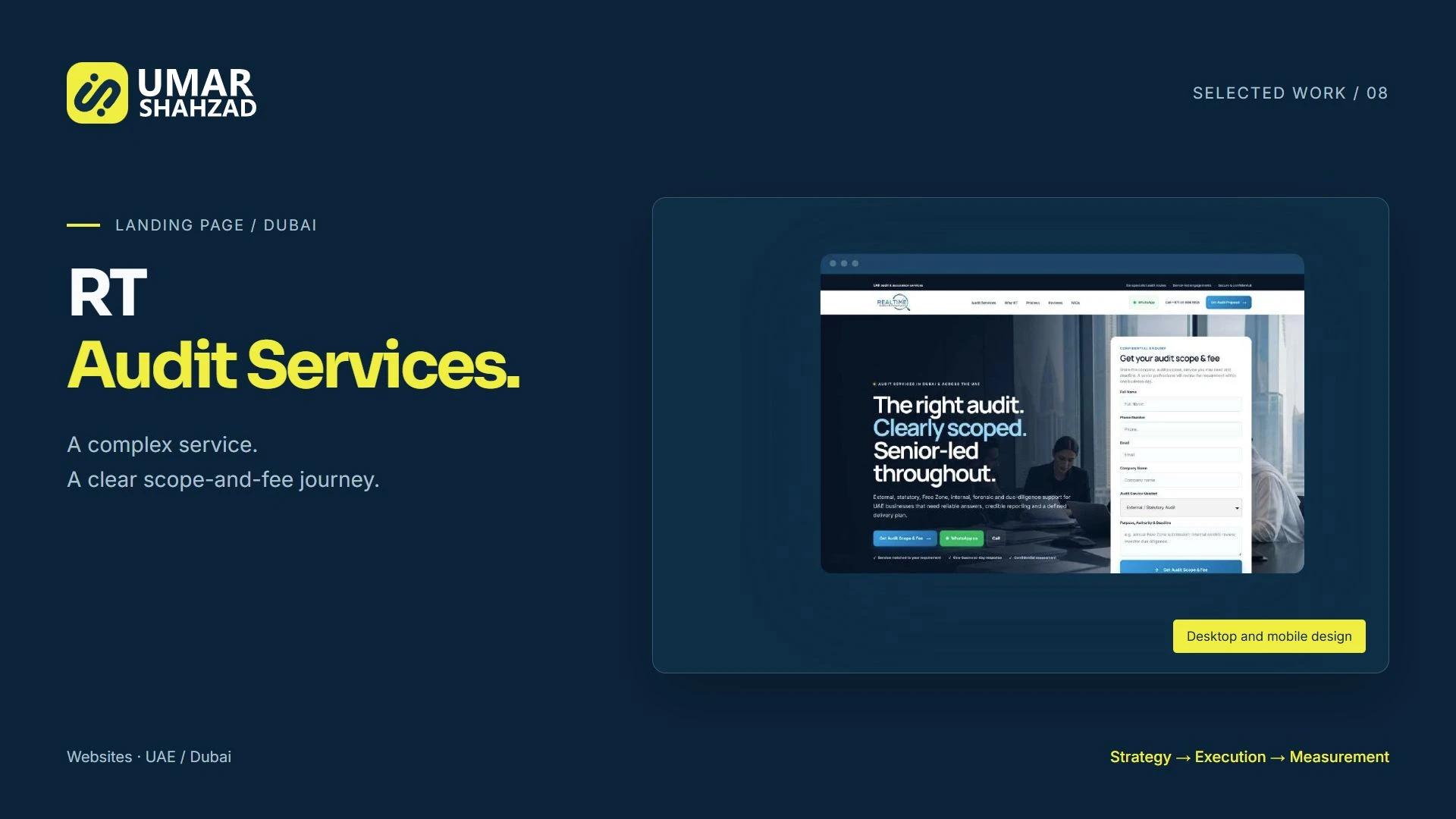 RT Audit Services website or campaign overview.