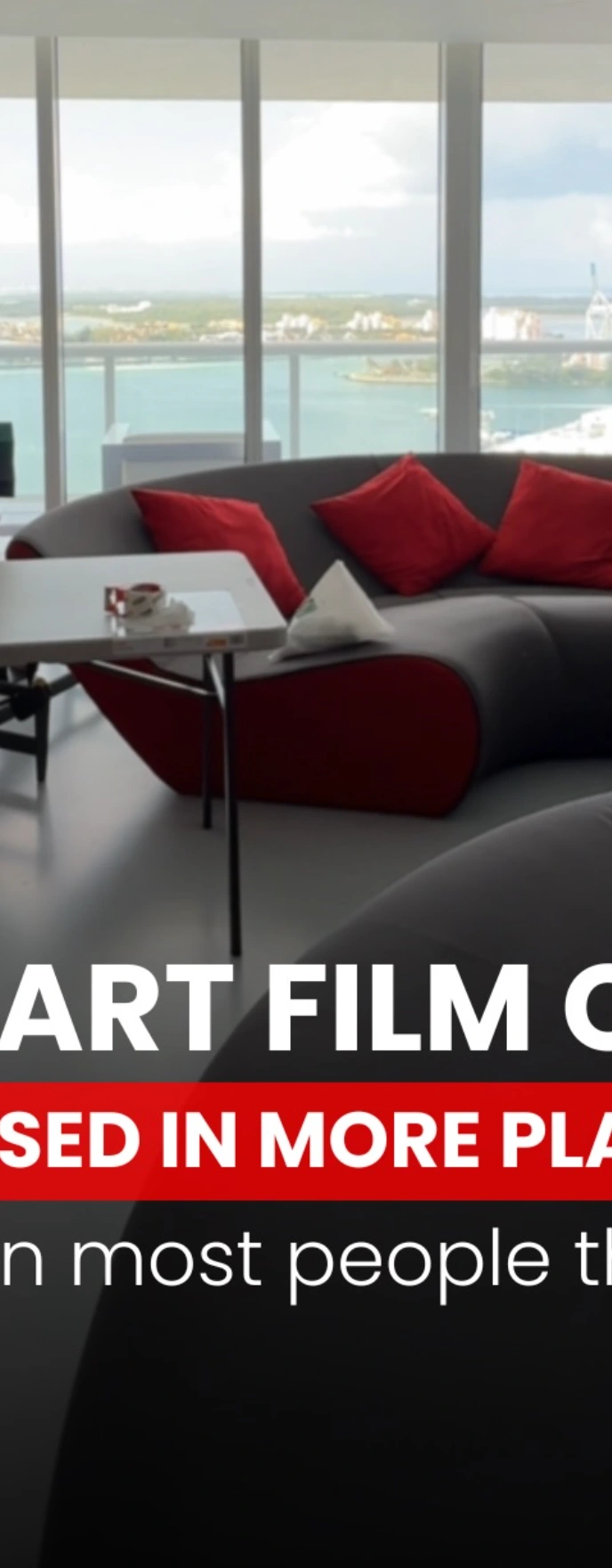 Smart film product demonstrations used in Meta campaigns.